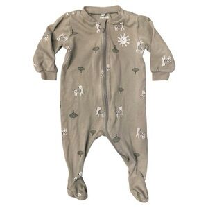 Pekkle Footed Sleeper Safari Theme (6M)